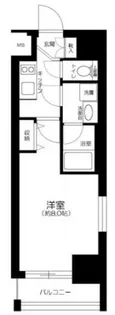 コンシェリア三田 TOKYO PREMIUM【2階】の間取り