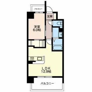 Grand Faro(グランファーロ)【4階】の間取り