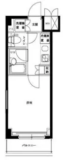 ルーブル武蔵小山【3階】の間取り