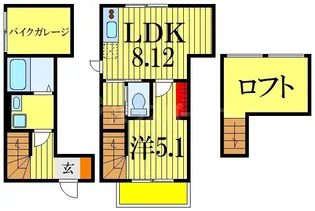 FUN-BOX津田沼【2階】の間取り