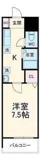 リアライズ岐阜駅前【9階】の間取り
