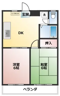 あきもとビル【3階】の間取り
