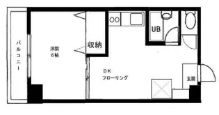 秀和マンション【3階】の間取り