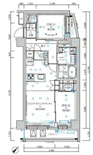 RELUXIA北赤羽【5階】の間取り