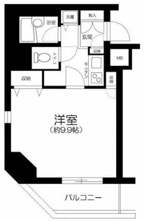 ガラ・ステージ京橋【5階】の間取り