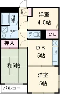 サンドラアーレ大宮【2階】の間取り