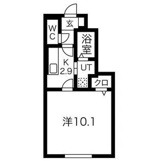 filo(フィーロ)A棟【2階】の間取り
