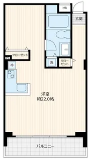 ファーストアパートメンツ三田【2階】の間取り