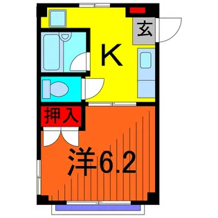 第二寿マンション【2階】の間取り