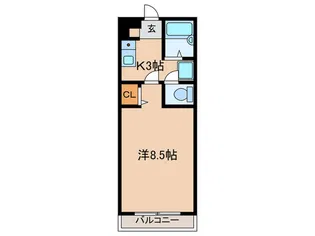 フラワービレッジ【3階】の間取り