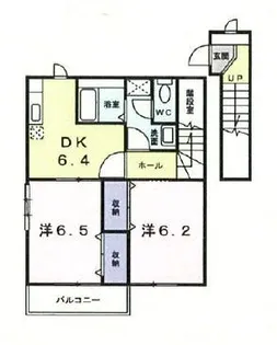パークハイム【2階】の間取り