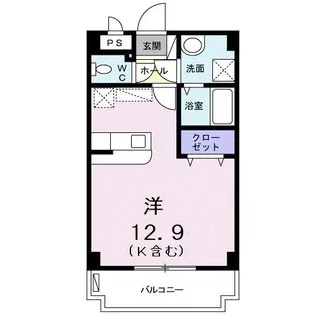 グリーン・プレ【1階】の間取り