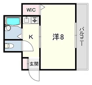 サンファミーユ赤坂【2階】の間取り