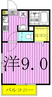 セレ柏【2階】の間取り