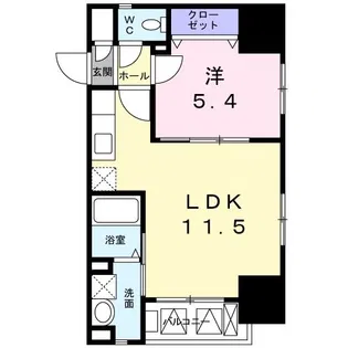 ボストーク・ネオ【4階】の間取り