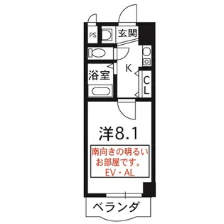 ミューズ1【3階】の間取り