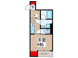 ヴィオーラ碑文谷【3階】の間取り