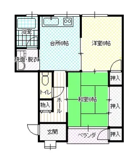 ファーストキャスト【1階】の間取り