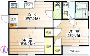 ステルラハイツ【2階】の間取り