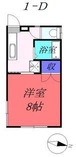 アイムズガーデン15【1階】の間取り