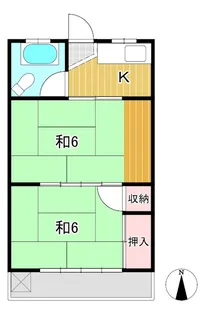シガビル【2階】の間取り