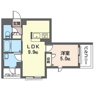 Le Parterre【3階】の間取り