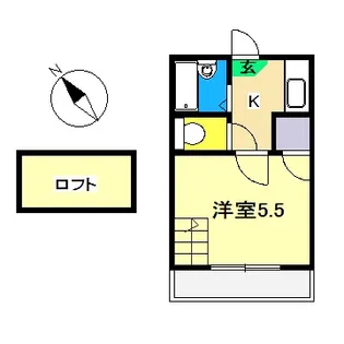 曙町レジデンス【1階】の間取り