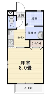 リール・ヴィザージュ【1階】の間取り