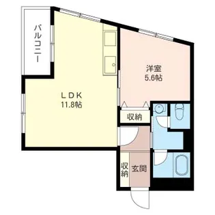 Valley・S【2階】の間取り