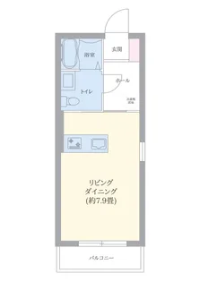 パークヒルズ桜木【5階】の間取り