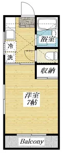 東京都日野市平山5【アパート】の間取り