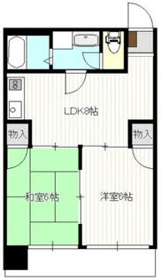 BAUHAUS住吉【8階】の間取り