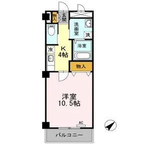 カーサ・ステラ【3階】の間取り