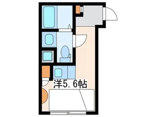 The Fusion 代々木上原【2階】の間取り