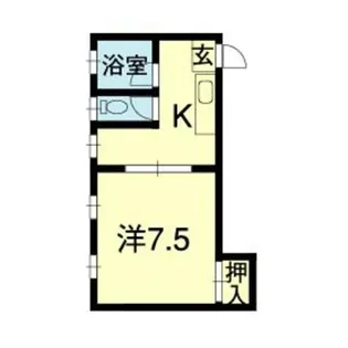 メゾンイソップ【2階】の間取り