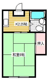 取手セントラルハイツ【1階】の間取り