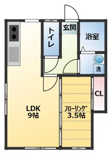 ヴェルジネ【1階】の間取り