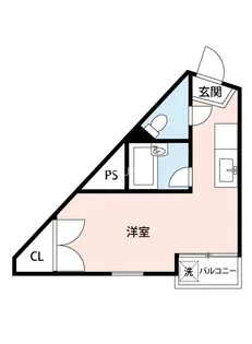 1Rの間取り画像