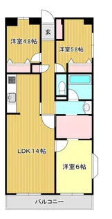 エス・ミューラー【2階】の間取り