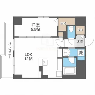 大阪府大阪市東成区東小橋2【マンション】の間取り