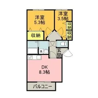 プレステージT【1階】の間取り