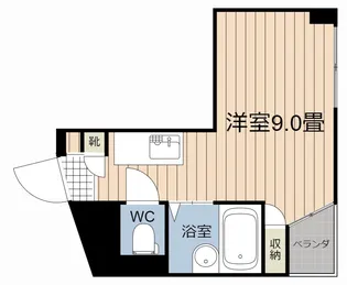 サンハウス【4階】の間取り