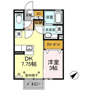 レオーネ【2階】の間取り