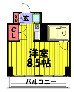 豊和ビル【6階】の間取り