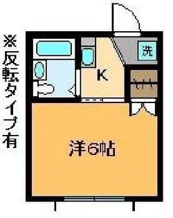 中央ハイツ【1階】の間取り