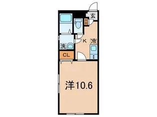 Residenceヴィヴィエ文京【3階】の間取り