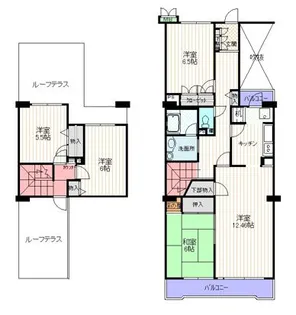 朝日プラザ武蔵野マーテルヒルズ参番館の間取り