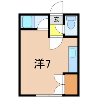 リュミエール永山【1階】の間取り