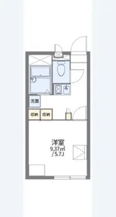 レオパレス藤井2号館【2階】の間取り