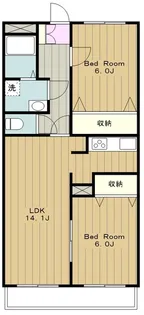ピュアネクスト【2階】の間取り